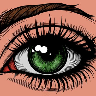 realistic eye