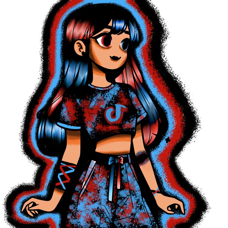 girl in a cute crop top