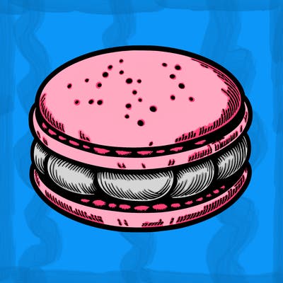 realistic macaroon