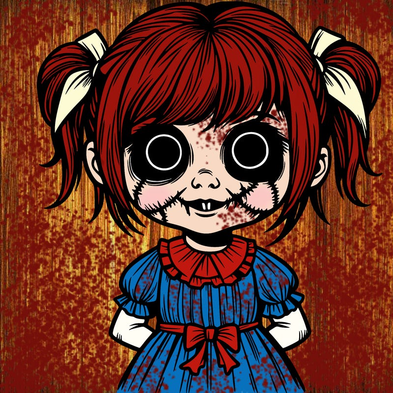 creepy girl