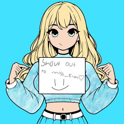 girl holding a blank sign in a long sleeve crop top