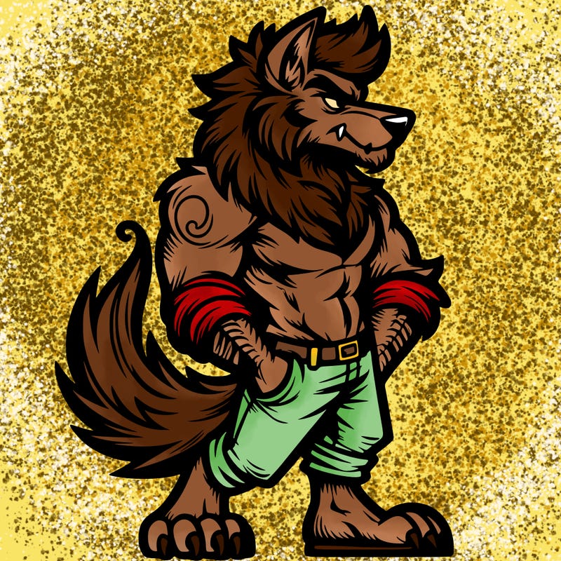 stylish werewolf