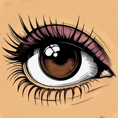 realistic eye