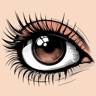 realistic eye