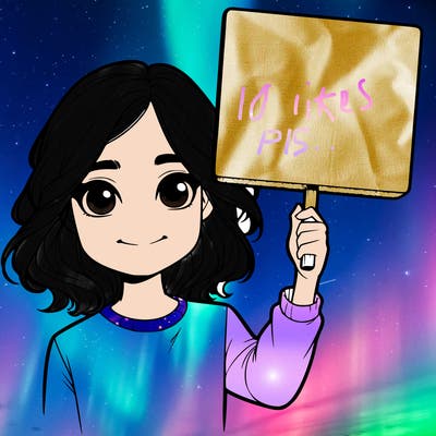 realistic girl holding up a sign