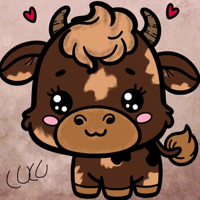 cute cow