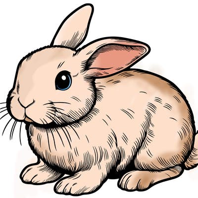 realistic bunny