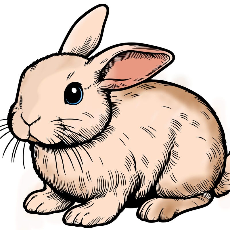 realistic bunny