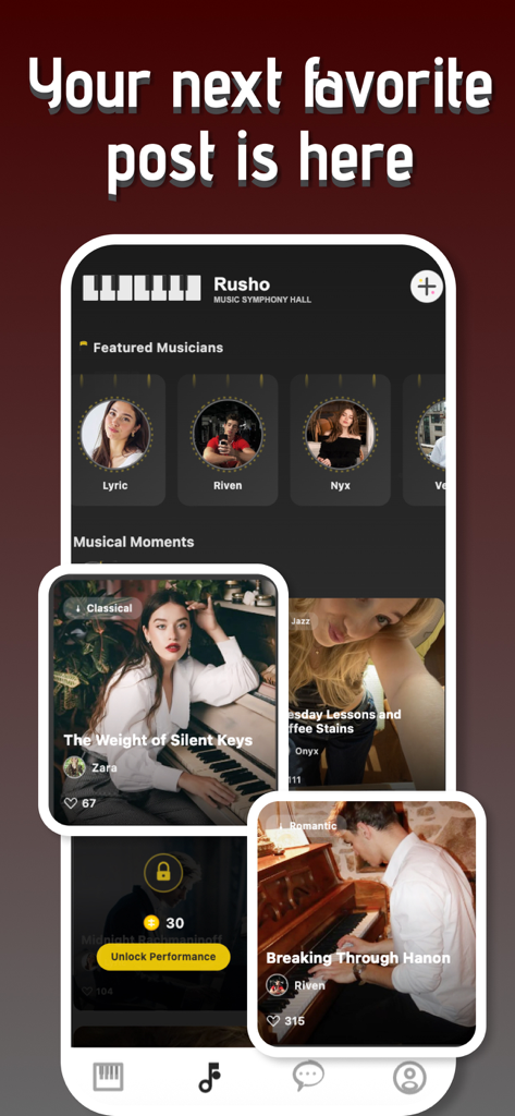 Rusho | The Global Community for Dedicated Pianists