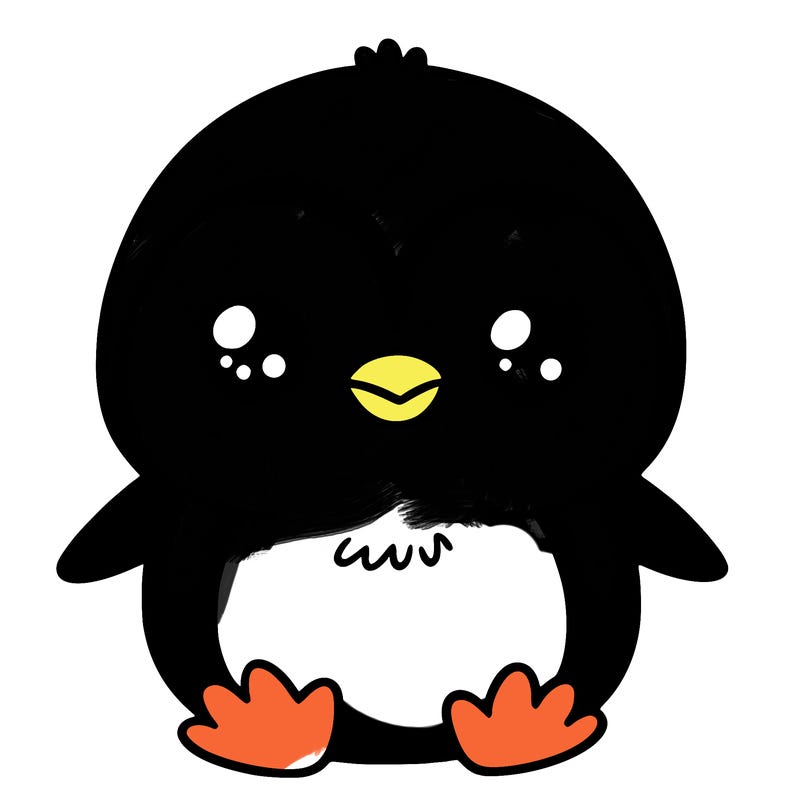 cute penguin