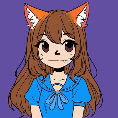 girl with fox ears