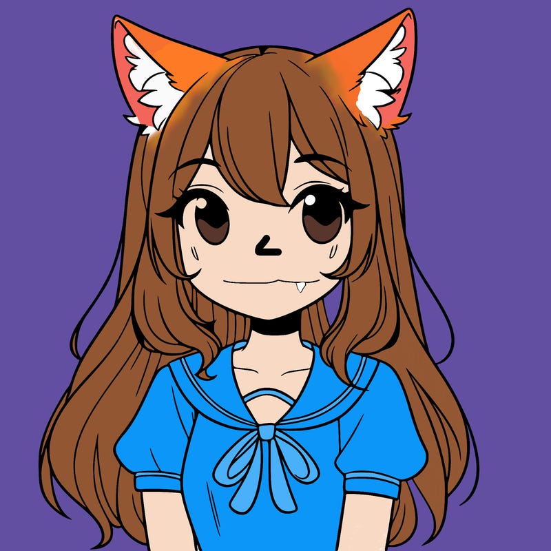 girl with fox ears