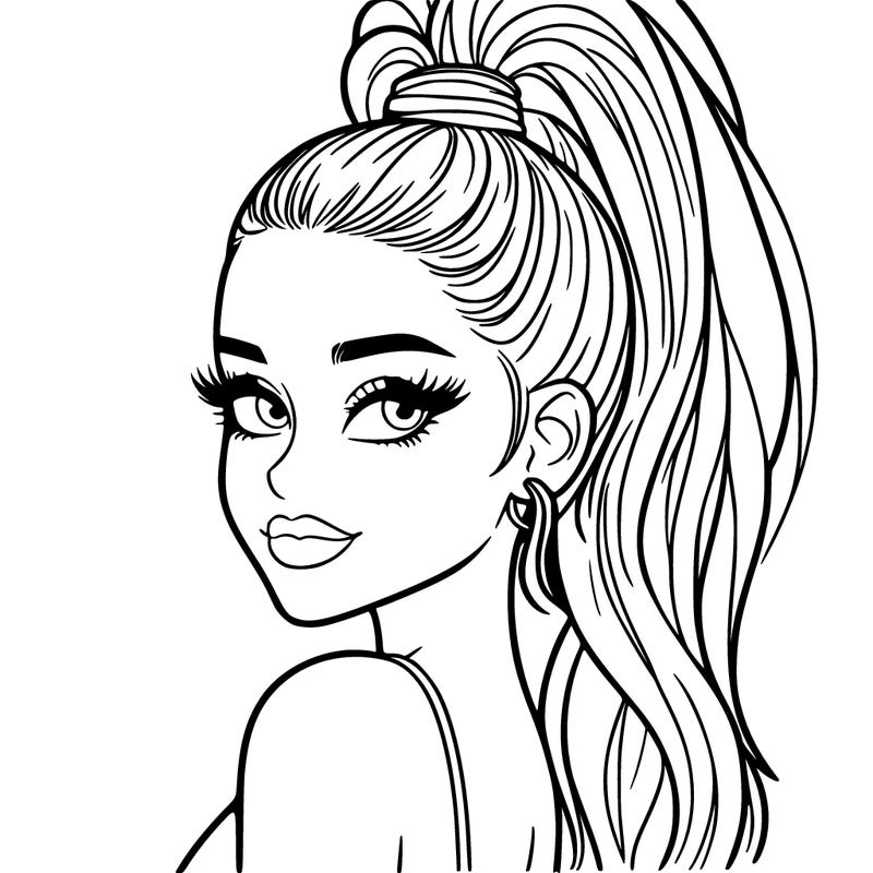 realistic ariana grande