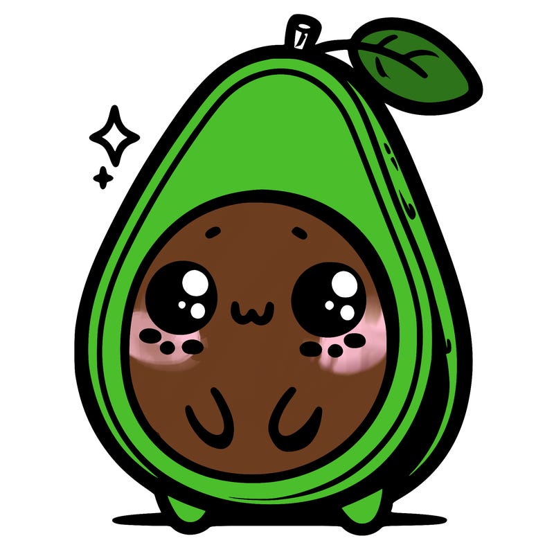 cute avocado
