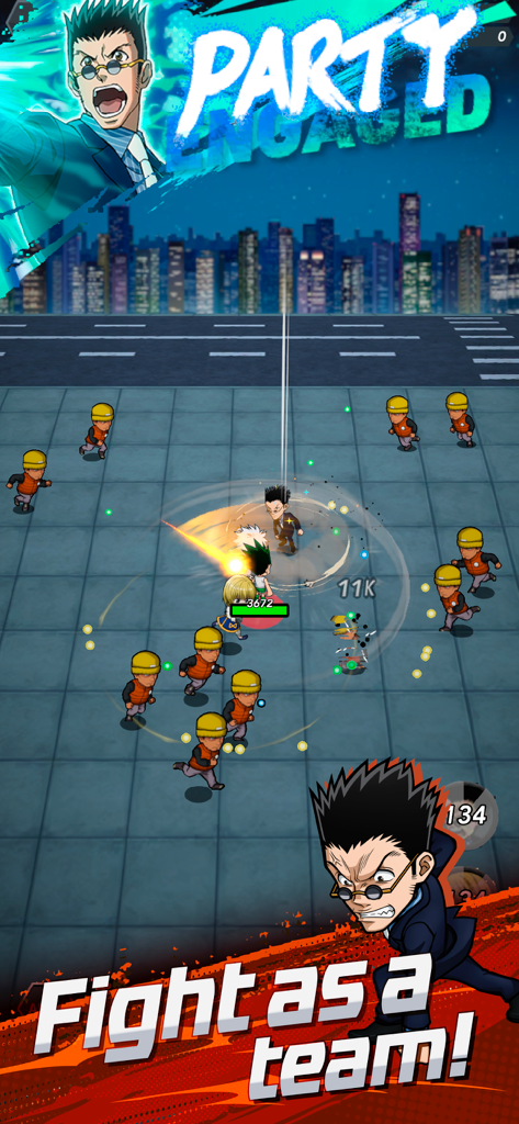 HUNTER×HUNTER NEN×SURVIVOR - 팀 전투에서 함께 싸우는 헌터 x 헌터 캐릭터들