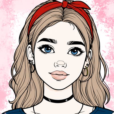 realistic teenage girl