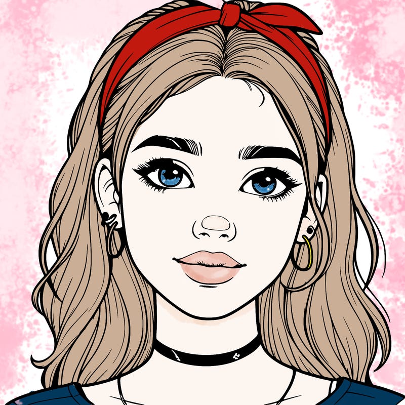 realistic teenage girl