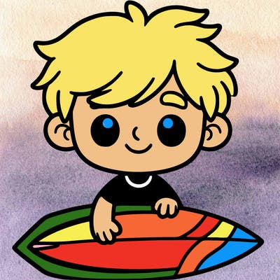 jj maybank from obx  blonde hair loves surfing