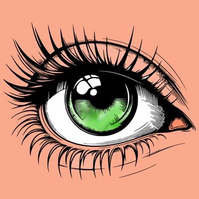realistic eye