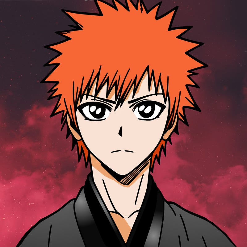 ichigo dans le manga bleach
