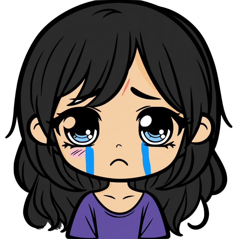 a sad girl