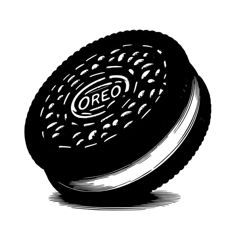 realistic oreo