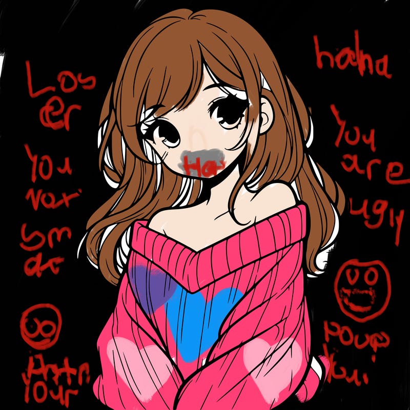 shy pretty girl wearing a sweater that is falling off one shoulder portrait