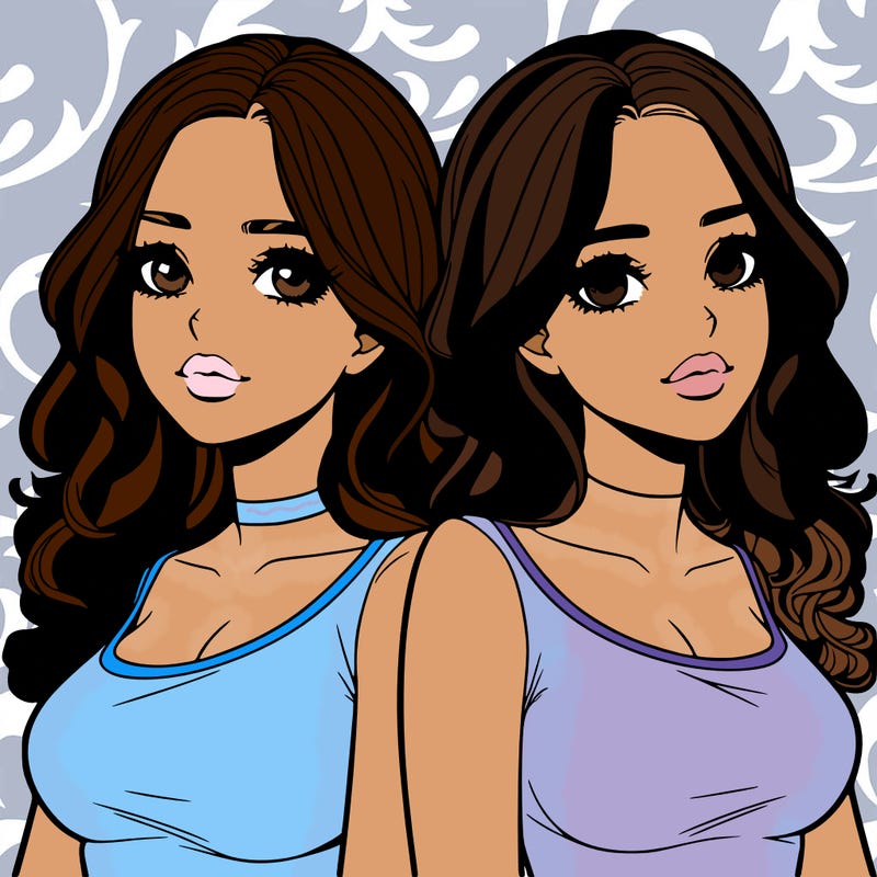 realistic twin sisters