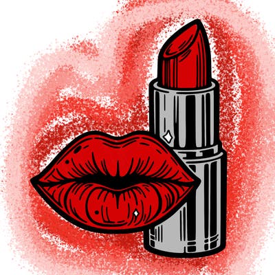 lips and lipstick