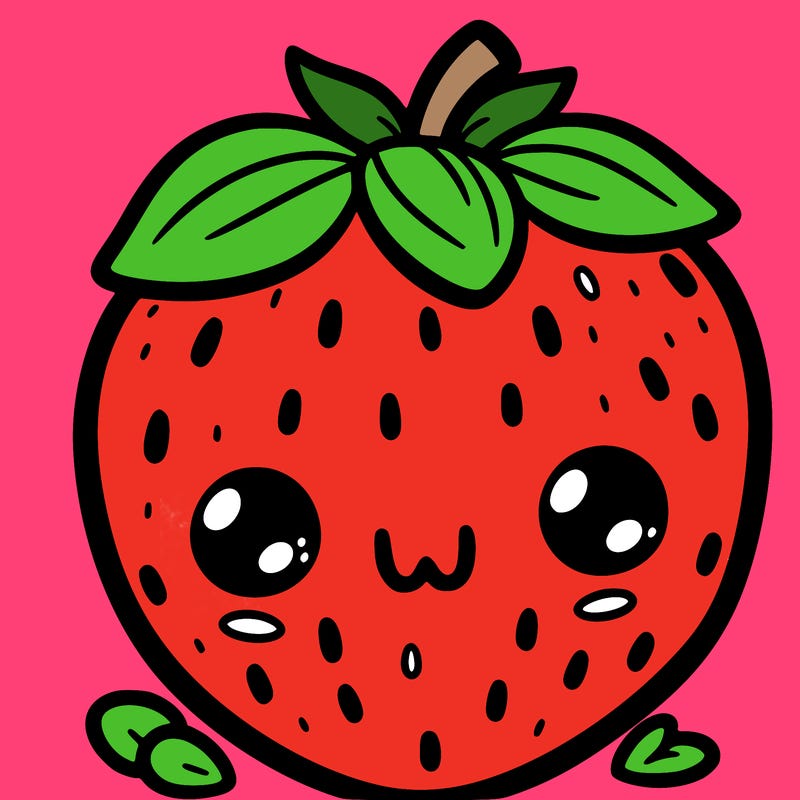 cute strawberry