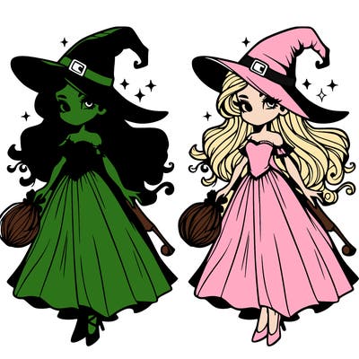beautiful wicked witch. from wicked