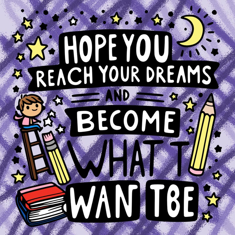 motivational message hope u reach ur dreams and become what u want to