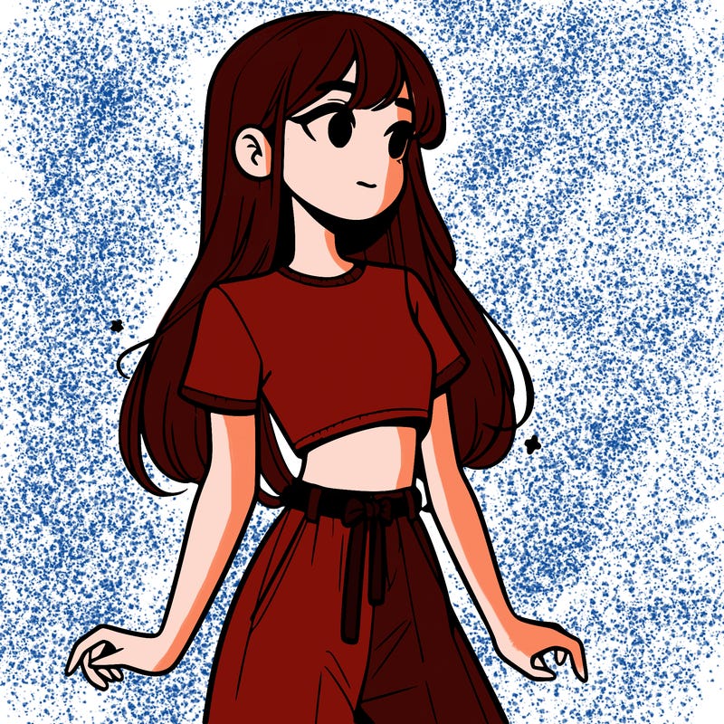 girl in a cute crop top