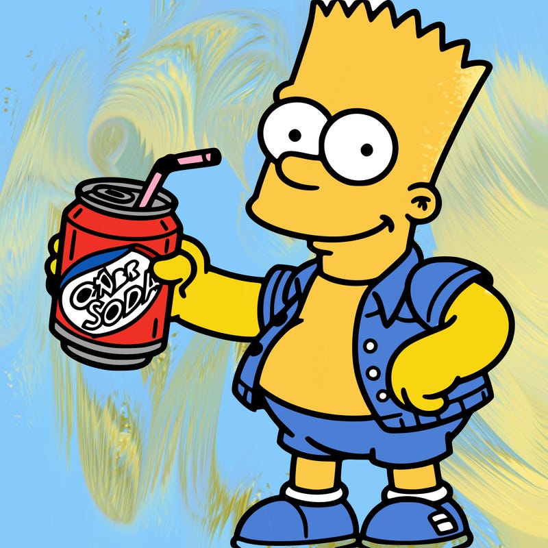 simpson with soda