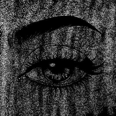 eye closed realistic