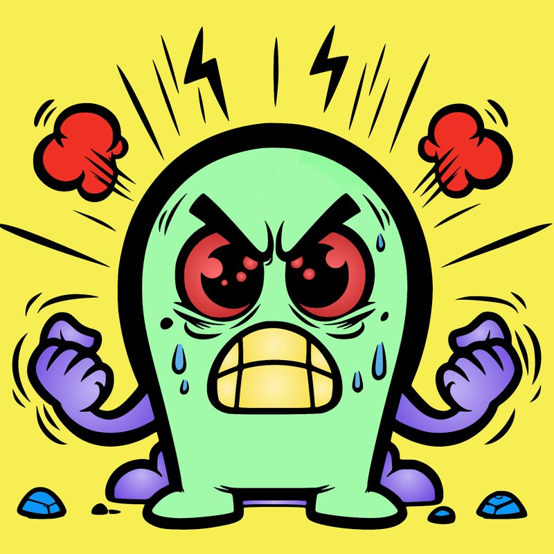cartoon anger