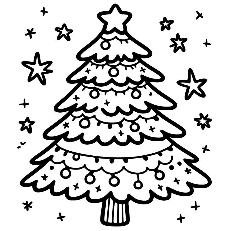 simple christmas tree