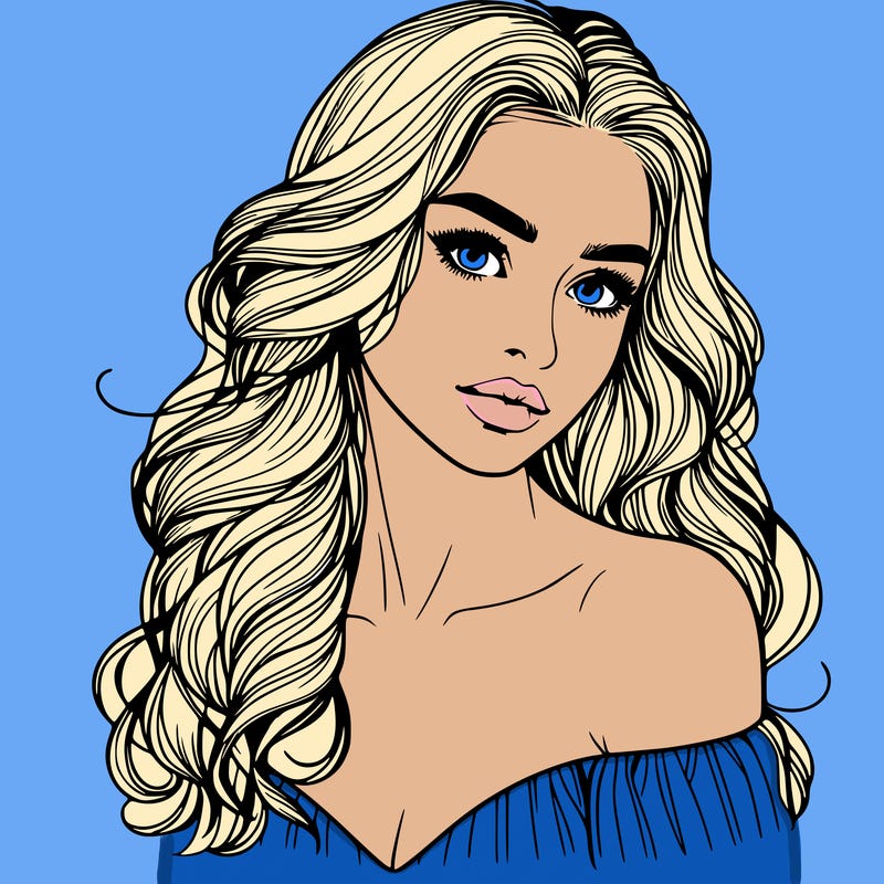 beautiful realistic girl