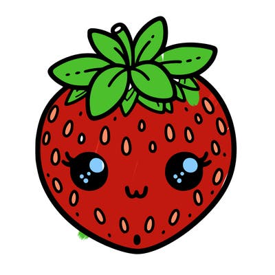 cute strawberry
