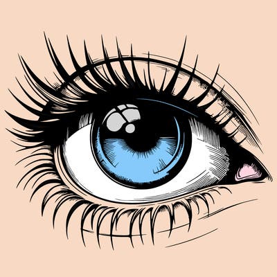 realistic eye