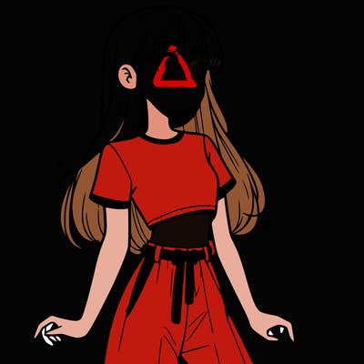 girl in a cute crop top