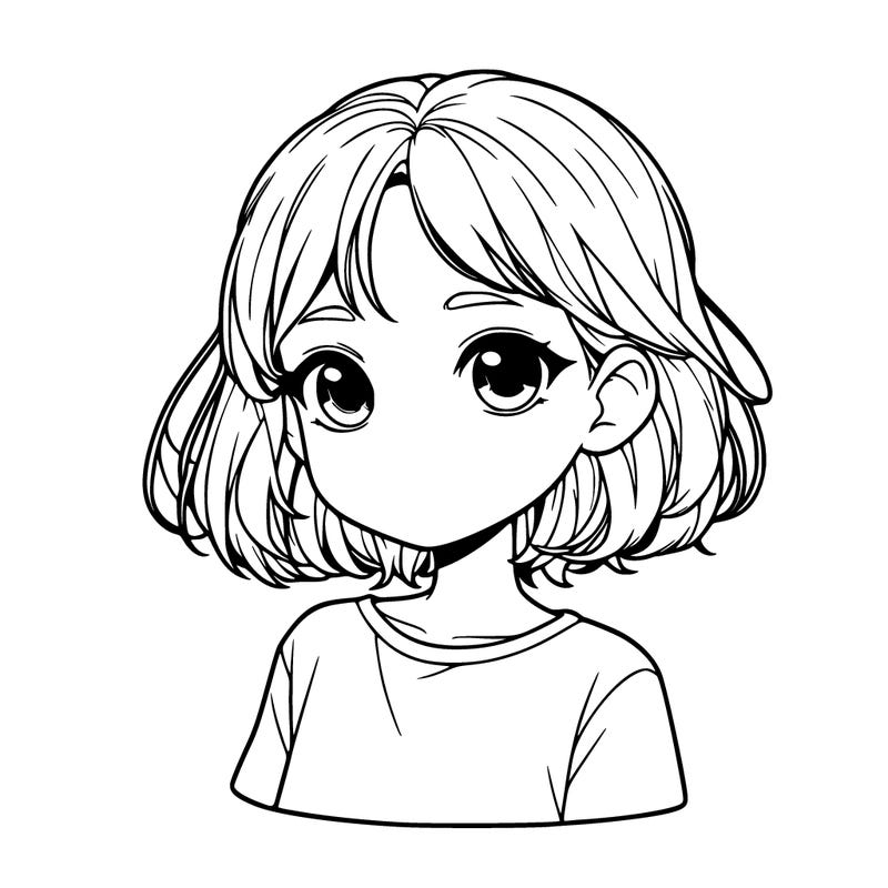 realistic young girl