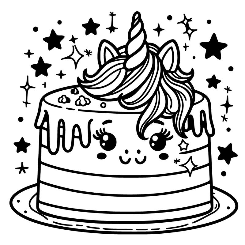 unicorn cake