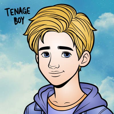 teenage boy