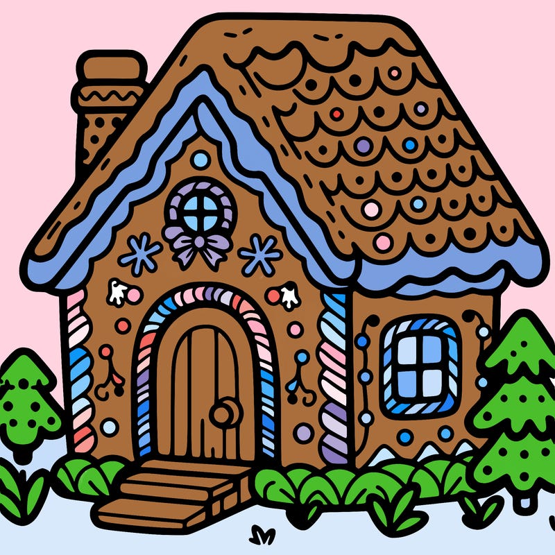 gingerbread house