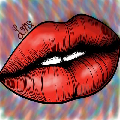 realistic lips