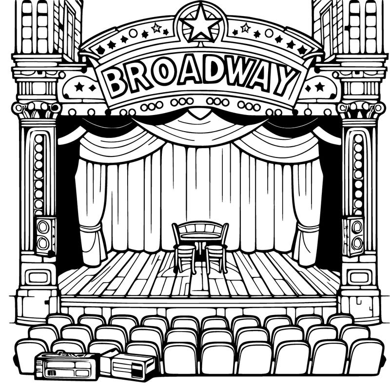 broadway stage