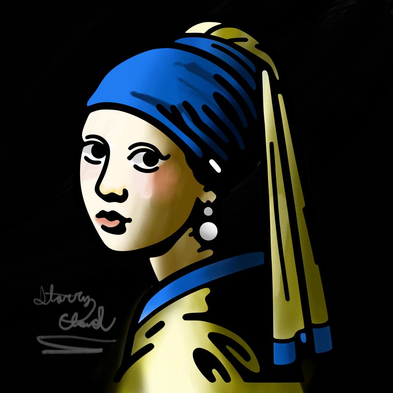 girl with the pearl earring painting