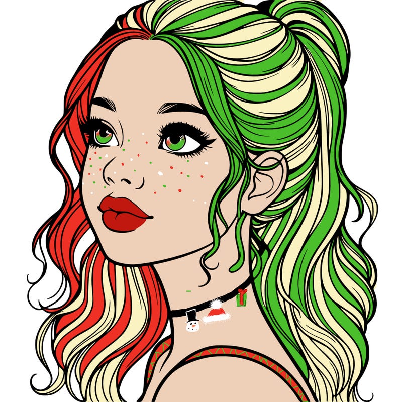 beautiful realistic girl