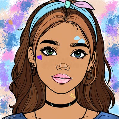 realistic teenage girl